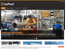 Tablet Screenshot of kp-plast.com